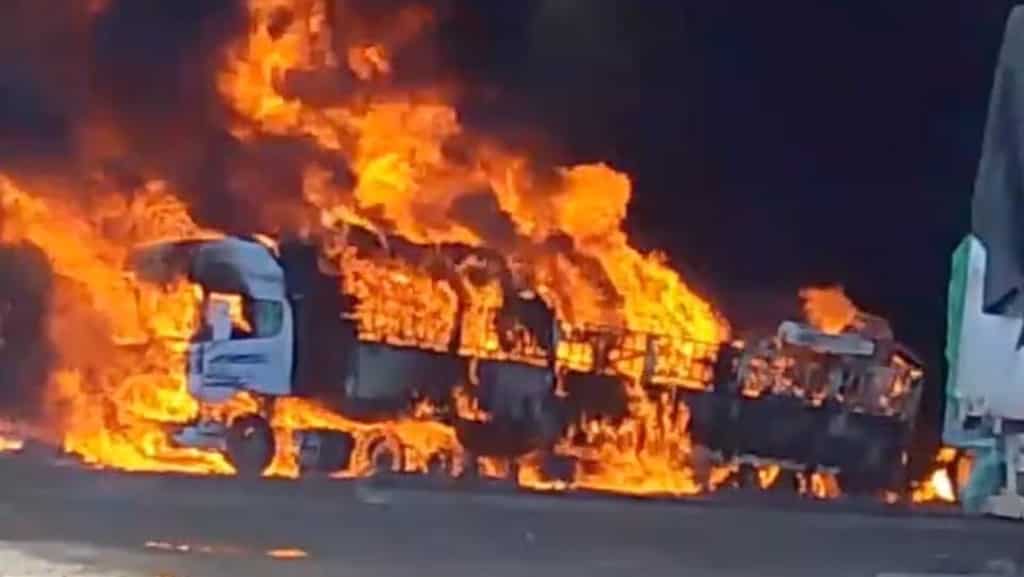 China holds training drills near Myanmar border after its convoy goes up in flames