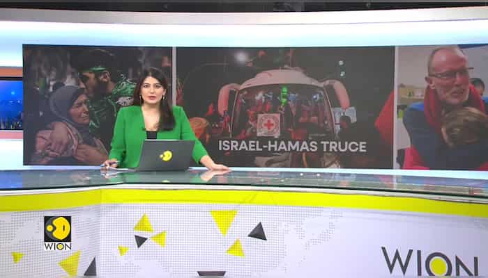 Israel-Hamas war: Hamas releases third group of hostages during truce deal with Israel