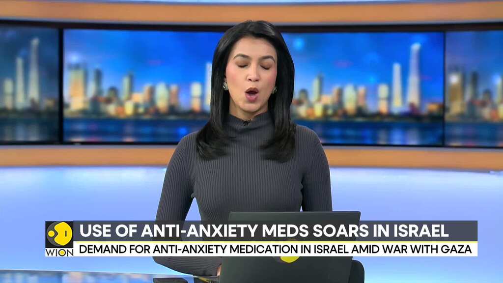 Use of anti-anxiety medicine soars in Israel amid war with Hamas in Gaza Strip continues