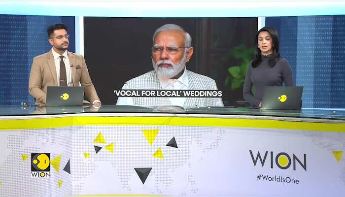 'Vocal for Local': Indian PM Narendra Modi calls for promoting weddings in India