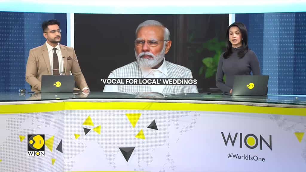 'Vocal for Local': Indian PM Narendra Modi calls for promoting weddings in India