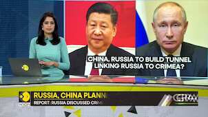 Gravitas: Are China and Russia 'Secretly' Building an Undersea Tunnel To Crimea?