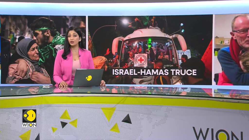 Israel-Hamas truce: 12 more hostages including 10 Israelis & 2 Thais released from Gaza captivity