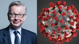 COVID-19 may be 'man-made', says UK's Michael Gove in inquiry