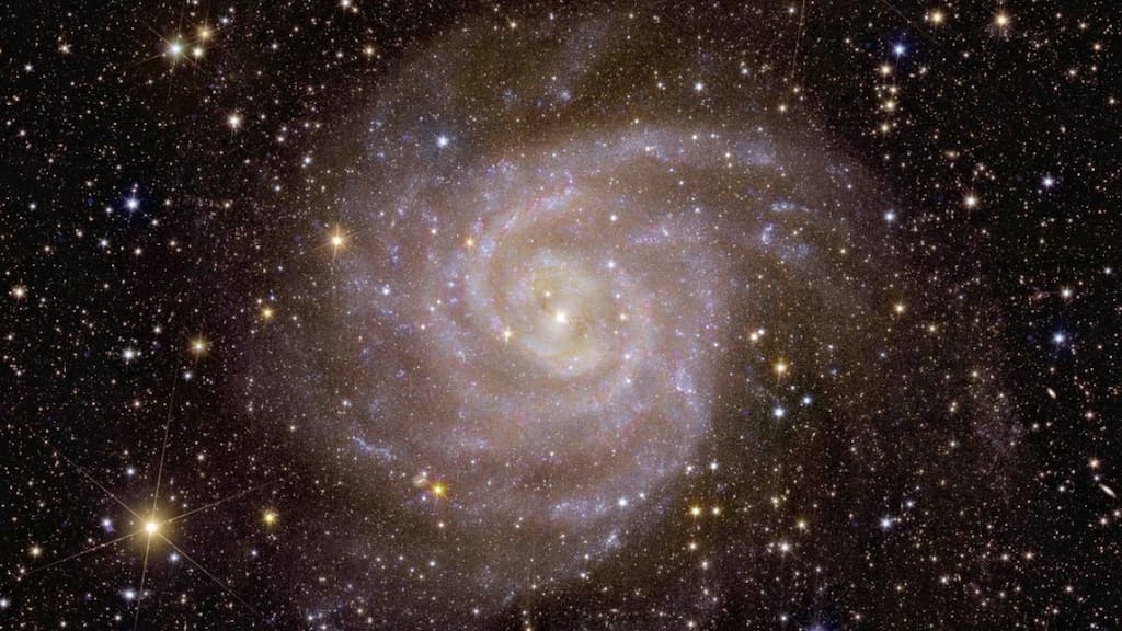 NASA shares image of 'Hidden galaxy' which is 11 million light-years away from Earth