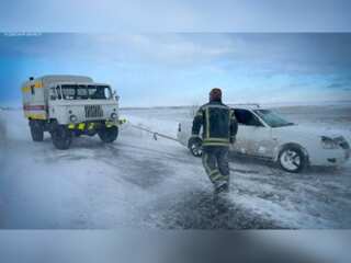In Pics: Icy snowstorm sweeps Ukraine as people battle frozen roads, high winds