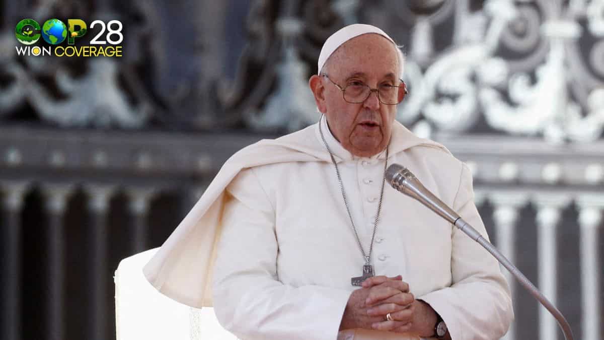 Pope Francis cancels visit to COP28 climate meeting in Dubai due to health issues