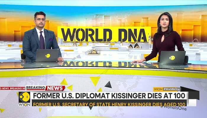 Former US Secretary of State Henry Kissinger dies aged 100