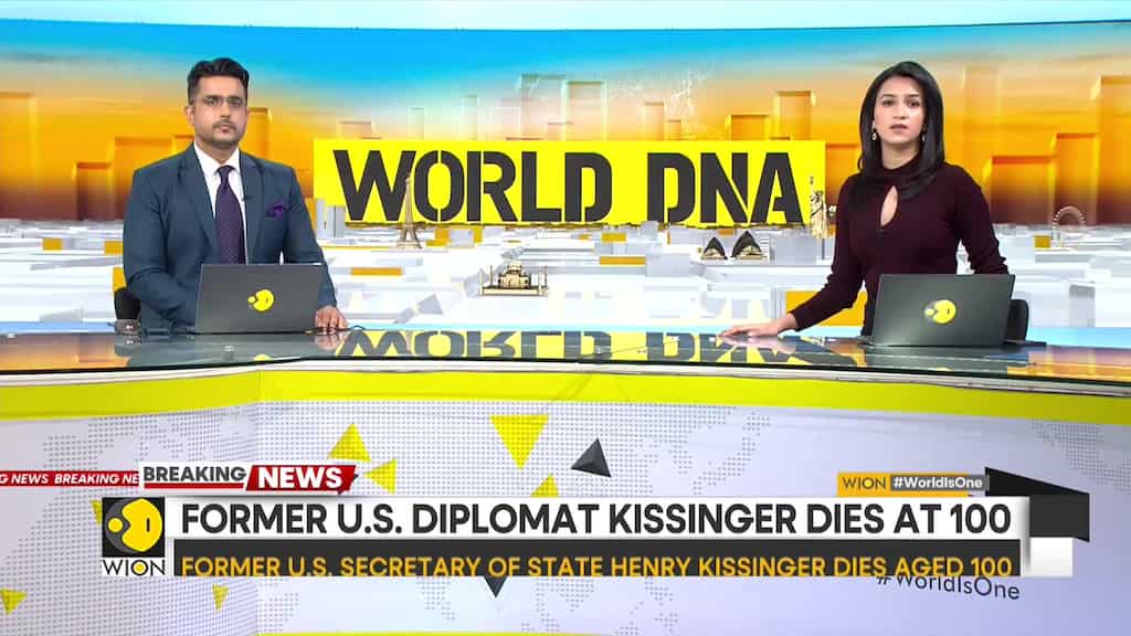 Former US Secretary of State Henry Kissinger dies aged 100
