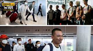 Israel-Hamas war: Hugs, tears, joyous reunions as Thai hostages return to Bangkok