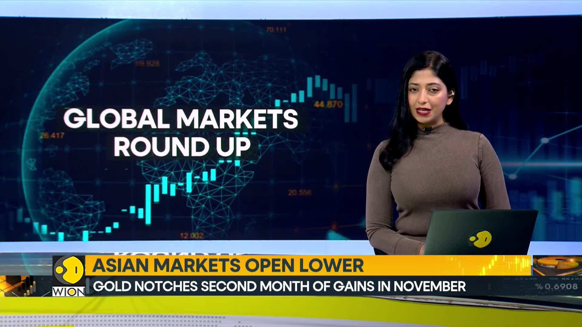Asian markets open lower World News