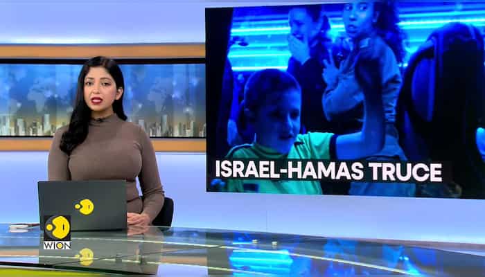 Israel-Hamas war: Israeli hostages arrive at Sheba Medical Centre for treatment following release