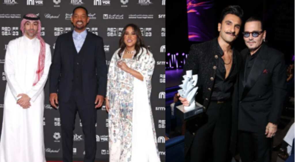 Saudi’s Red Sea Film Festival opening saw Will Smith, Johnny Depp, Ranveer Singh and others