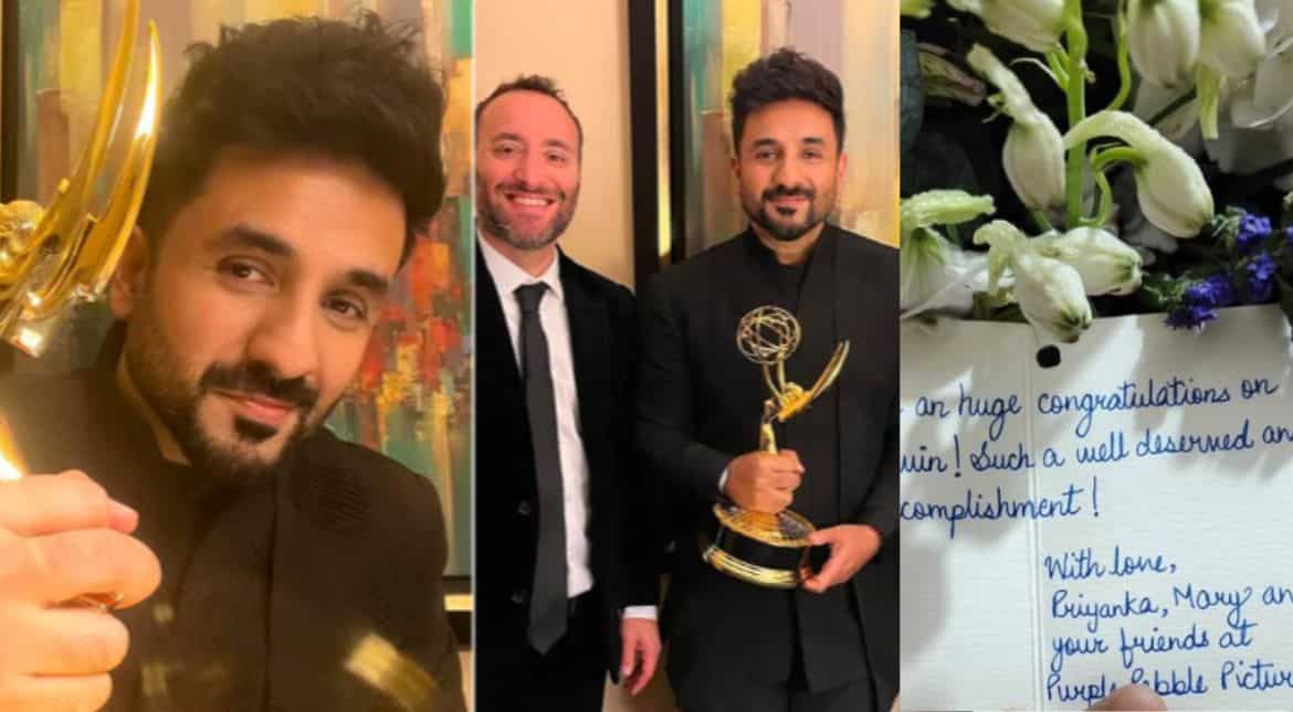 Priyanka Chopra wishes Vir Das on Emmy win, he says 'thank you for breaking the initial door' Priyanka Chopra wishes Vir Das on Emmy win, he says 'thank you for breaking the initial door'