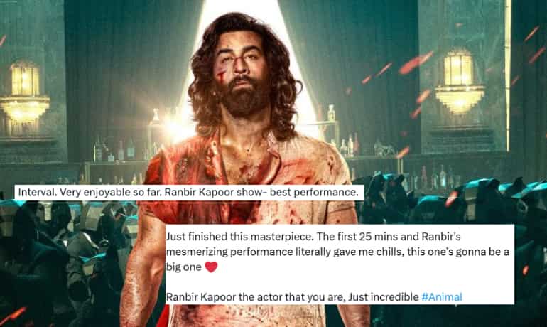Animal Twitter Review: Netizens call Ranbir Kapoor's movie 'all-time blockbuster' Animal Twitter Review: Netizens call Ranbir Kapoor's movie 'all-time blockbuster'