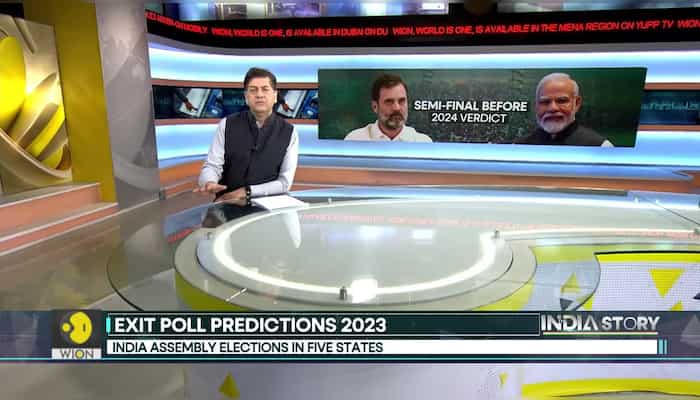 Exit polls predictions 2023: Mixed exit polls predictions for five state election