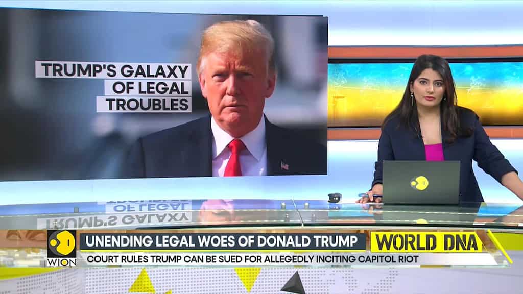 Trump can be sued for Jan 6 riots: US court