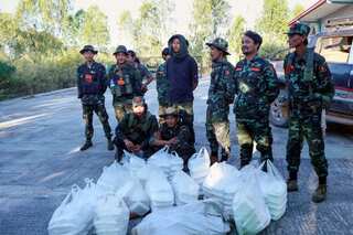 Myanmar pro-democracy fighters battle to take state capital