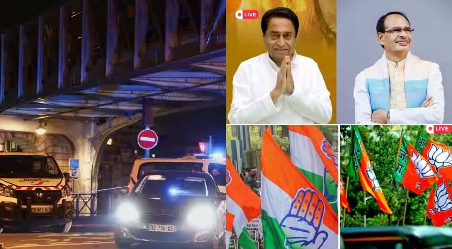 Morning brief: BJP dominates in MP, Rajasthan assembly polls, 1 dead in attack near Eiffel tower, and more