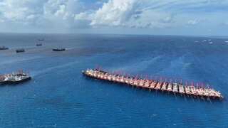Philippines says it monitored illegal presence of over 135 Chinese vessels in South China Sea
