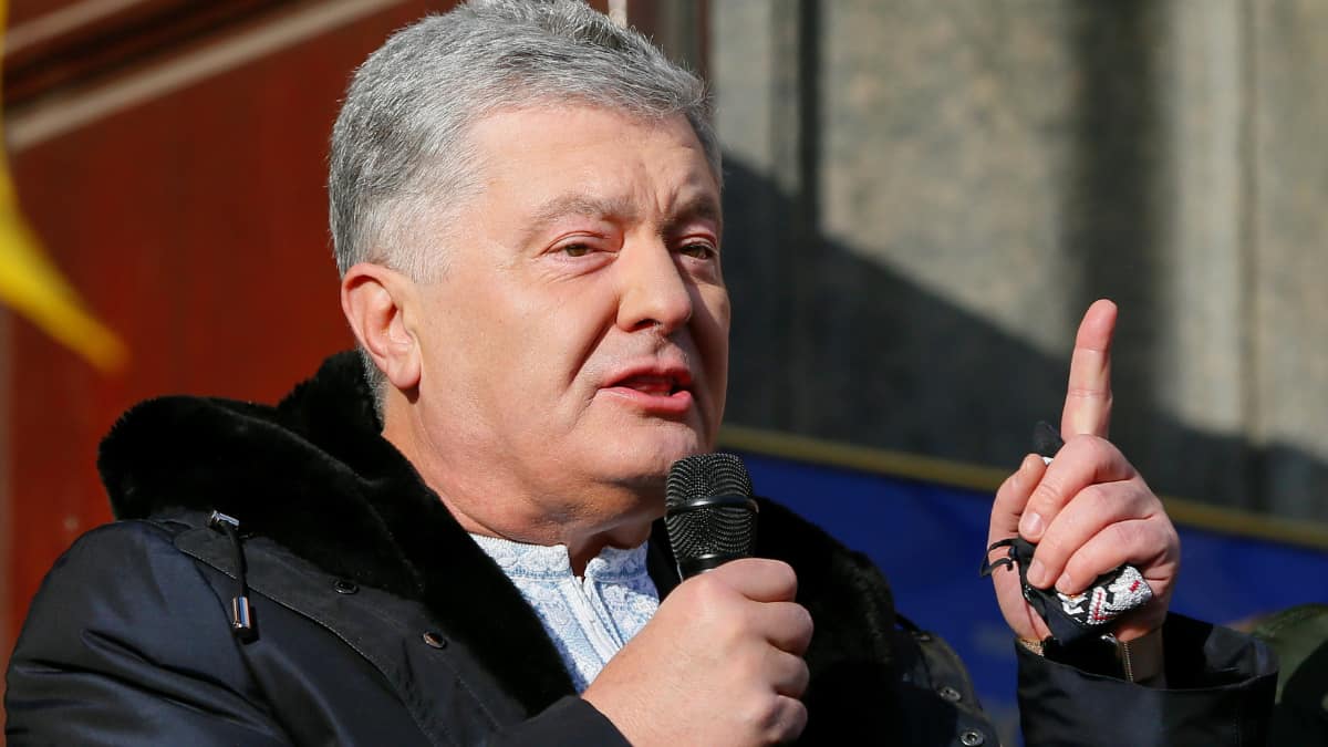 Ukraine’s former president claims he was stopped from leaving country