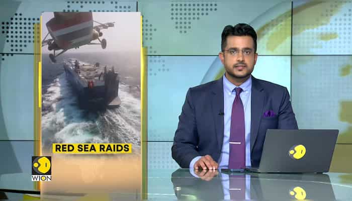 US Navy destroyer shoots down three drones in Red Sea that hit commercial ships by missiles & drones