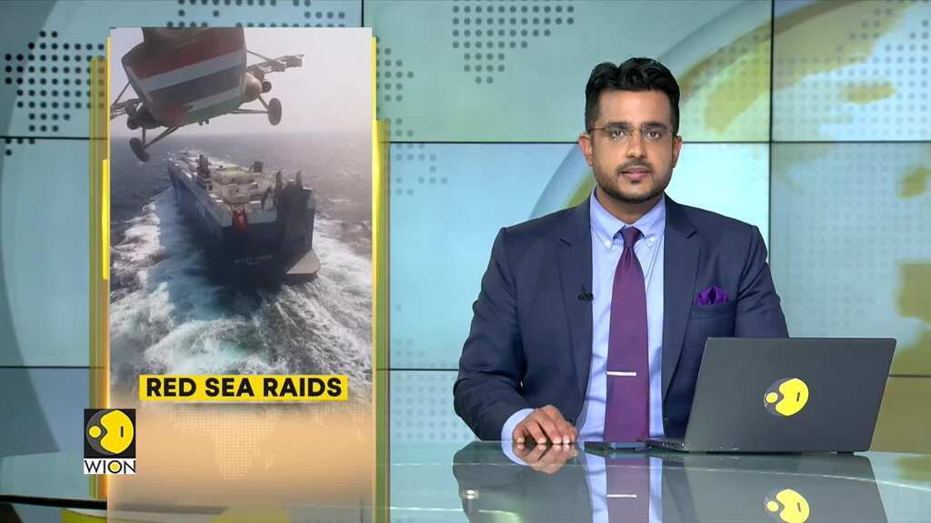 US Navy destroyer shoots down three drones in Red Sea that hit commercial ships by missiles & drones