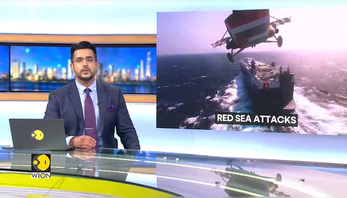 Israel-Hamas war: Houthi rebels used armed drone and naval missiles to attack ships in Red Sea
