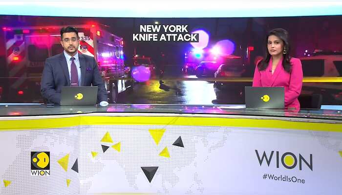 Knife attack at Queens NY: Two officers were hurt and four people were fatally stabbed