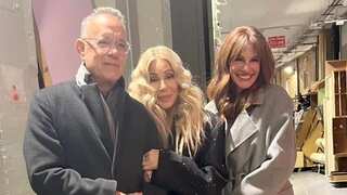 When Tom Hanks worked as bellman and delivered a bag to Cher in her hotel room
