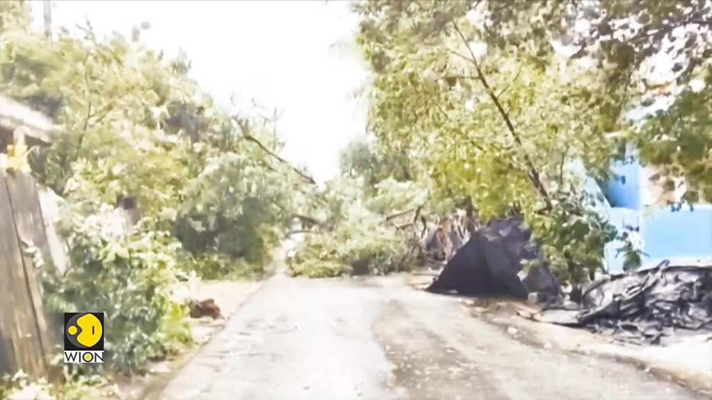 Cyclone Michaung makes landfall in Andhra Pradesh, toll rises to 12 in rain-hit Chennai