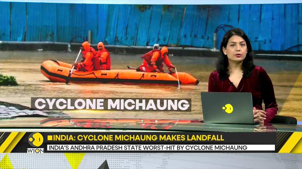 Cyclone Michaung: Various coastal areas put on red alert as cyclone makes landfall