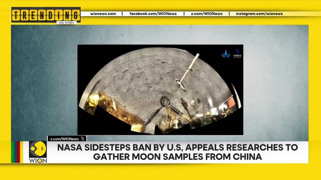 NASA sidesteps ban by US, appeals researchers to gather moon samples from China