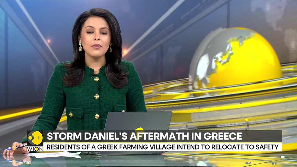 Storm Daniel's Aftermath: Residents of a Greek farming village intend to relocate to safety
