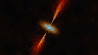 Disc of gas whirling around star found for the first time in another galaxy 