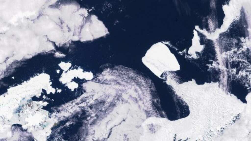 Scientists got 'incredibly lucky' to observe and take samples from mega iceberg on the move