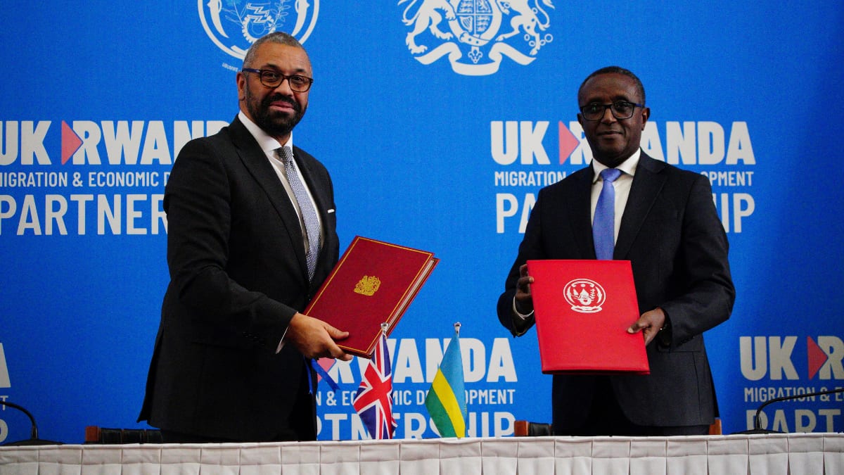 UK signs new treaty with Rwanda to send illegal migrants to the African nation