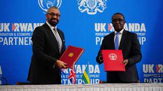 UK signs new treaty with Rwanda to send illegal migrants to the African nation