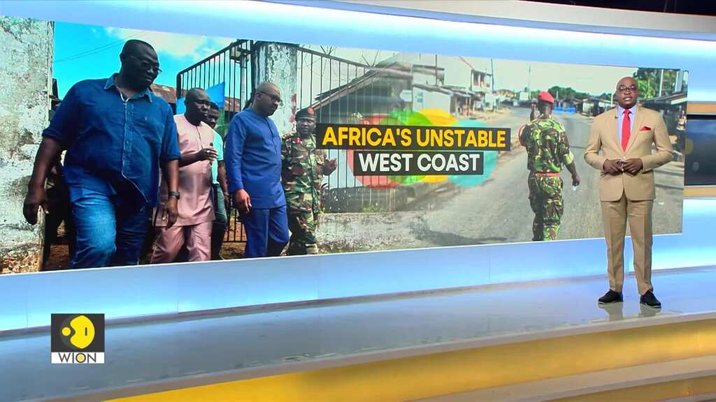 Unstable tiny nations of Africa's west