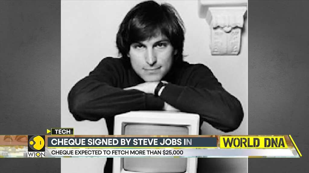 Steve Jobs' 1976 cheque to Radio Shack set to fetch $22,000 at auction