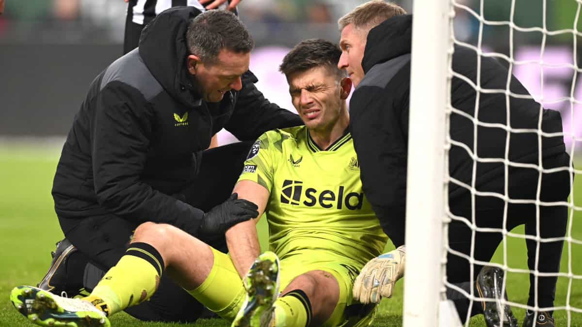 Newcastle and England keeper Pope out for around four months with shoulder injury Newcastle and England keeper Pope out for around four months with shoulder injury
