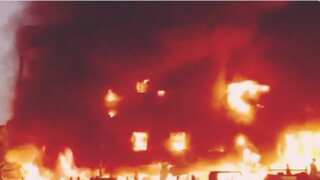 Video: Karachi's Arshi shopping mall engulfed by massive fire, three dead