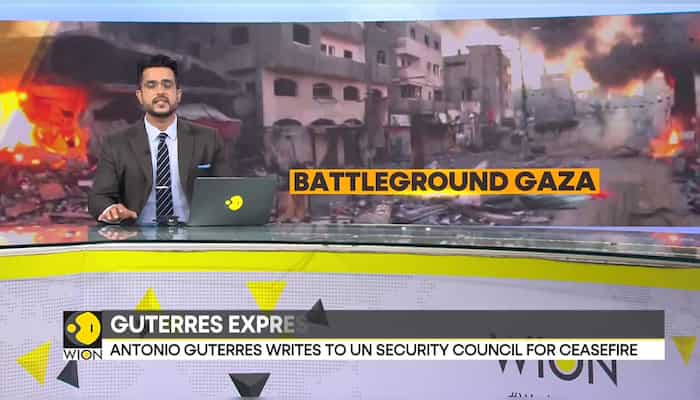 Israel-Hamas war: UN Chief Antonio Guterres writes to UN Security Council for ceasefire | WION
