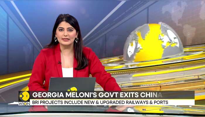 Italy: Giorgia Meloni's government exits Belt and Road Initiative by China, BRI criticised | WION