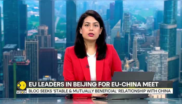 EU-China Summit: Top European Union officials meet with Xi in China Summit