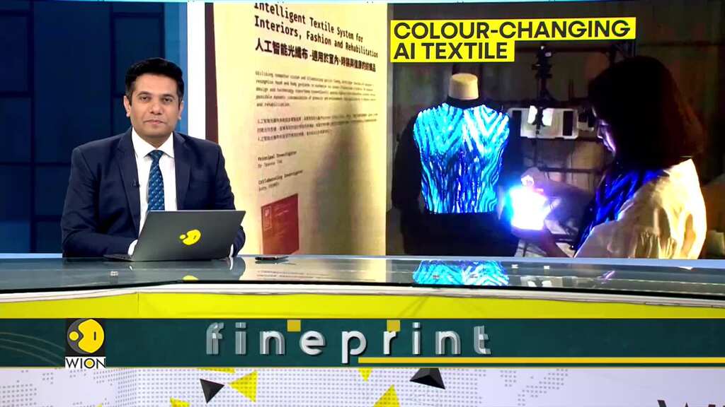 Hong Kong AI lab creates color changing fabric