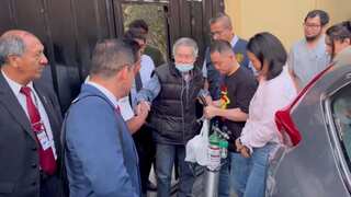Watch: Peru's ex-prez Alberto Fujimori released from jail without completing sentence for 1991 massacre