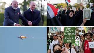Top 10 world news: Putin praises India, Denmark parliament bans public Quran burnings, and more