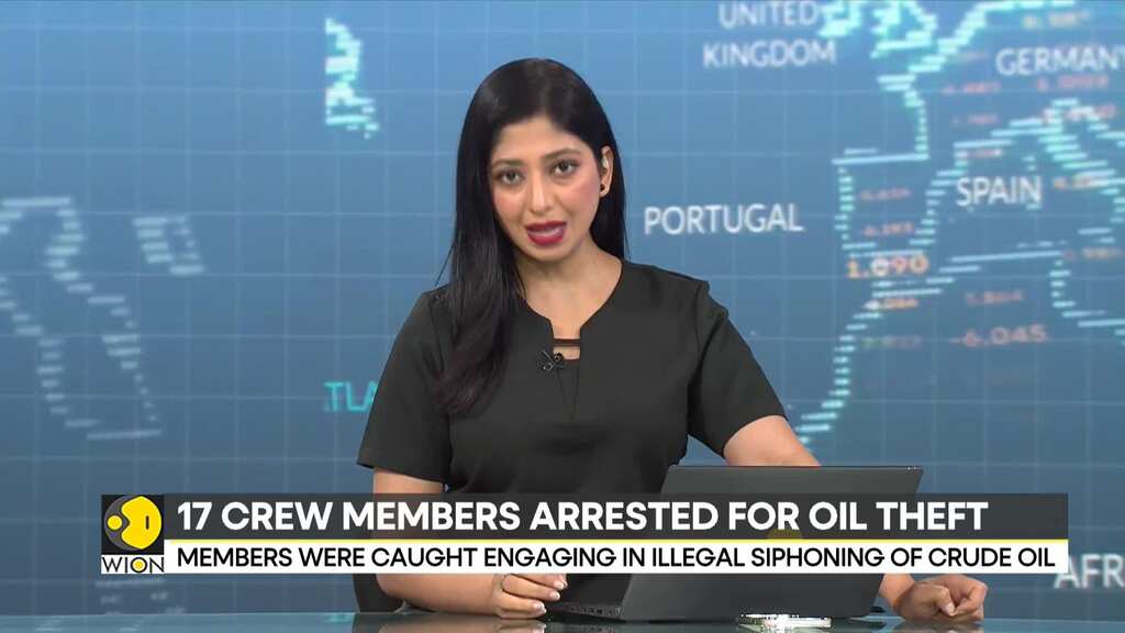 Nigerian crude oil theft, 17 crew members arrested for oil theft