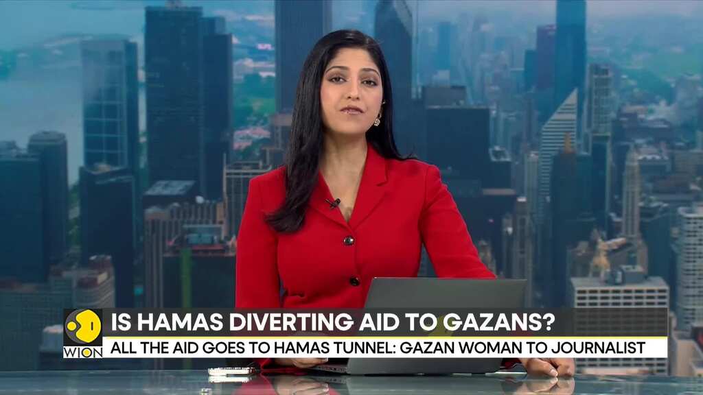 Israel-Hamas war | Gazan woman to journalist: All the aid goes to Hamas tunnel